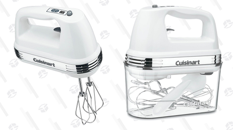 Cuisinart HM-90S Power Advantage Plus 9-Speed Handheld Mixer with Storage Case | $60 | Amazon